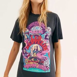 Led Zeppelin Graphic T-Shirt - Black